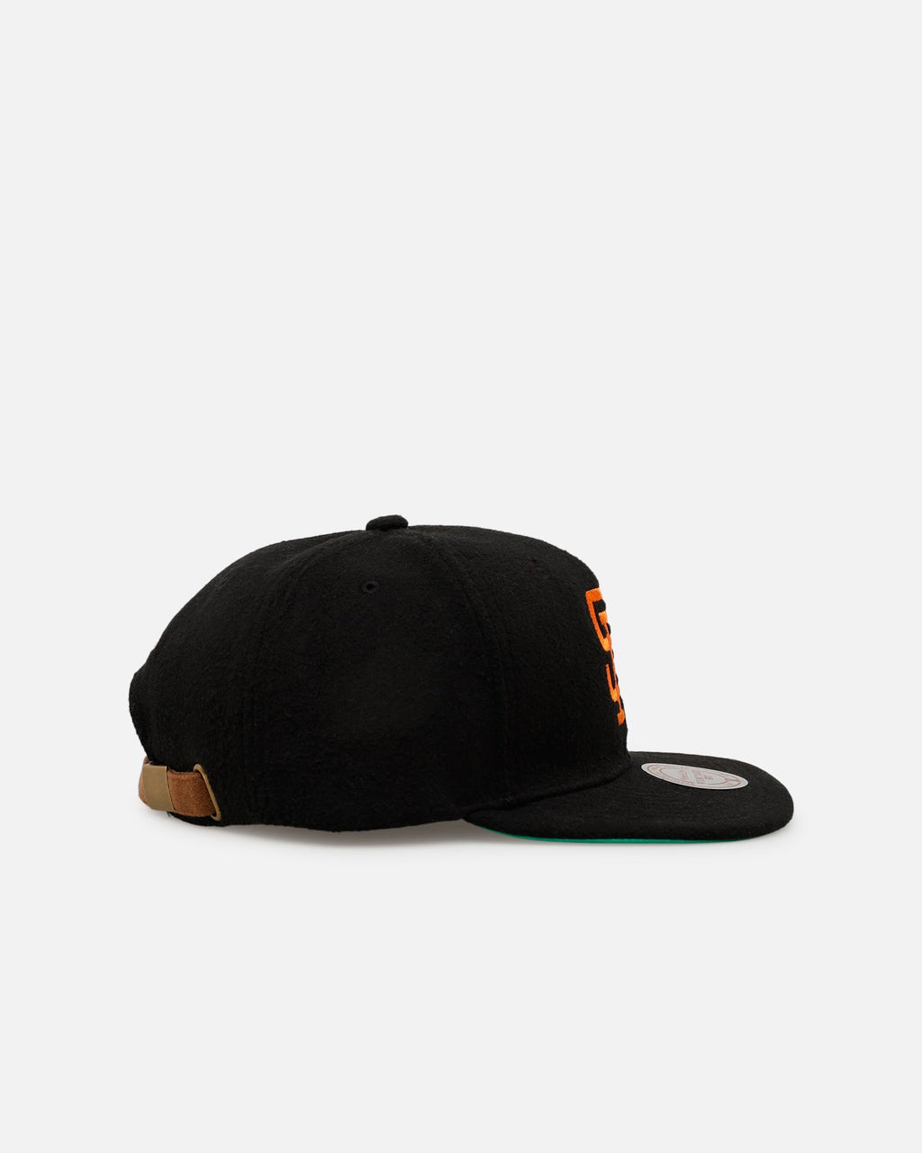 Mitchell & Ness San Francisco Giants 'Vintage Baseball' Vintage Fit Strapback Black
