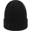 New Era New York NY Yankees MLB Beanie Hat All Black