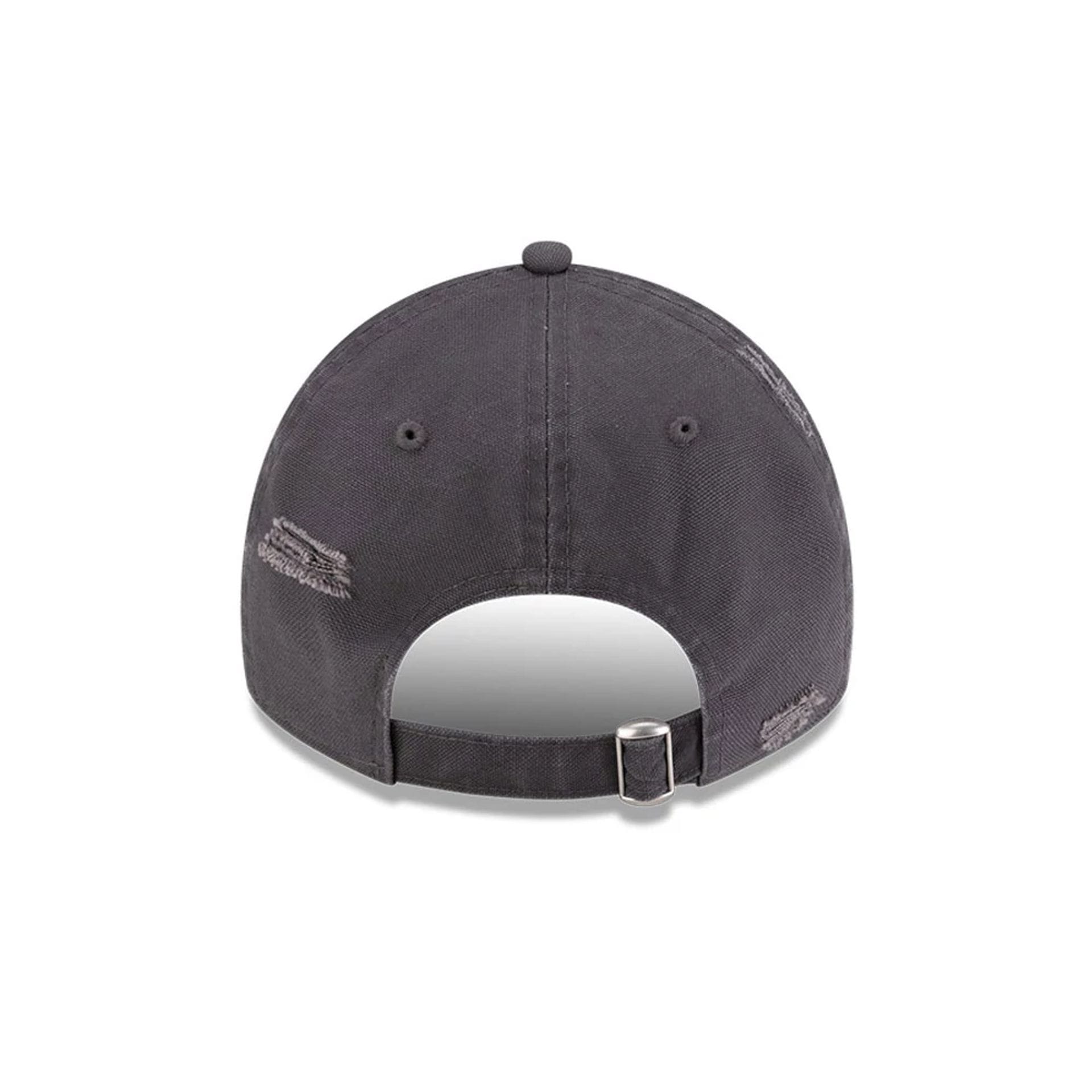 New York Yankees MLB Visor Logo Dark Grey 9TWENTY Adjustable Cap
