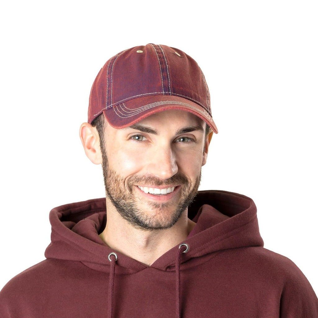 Washed Denim Baseball Cap