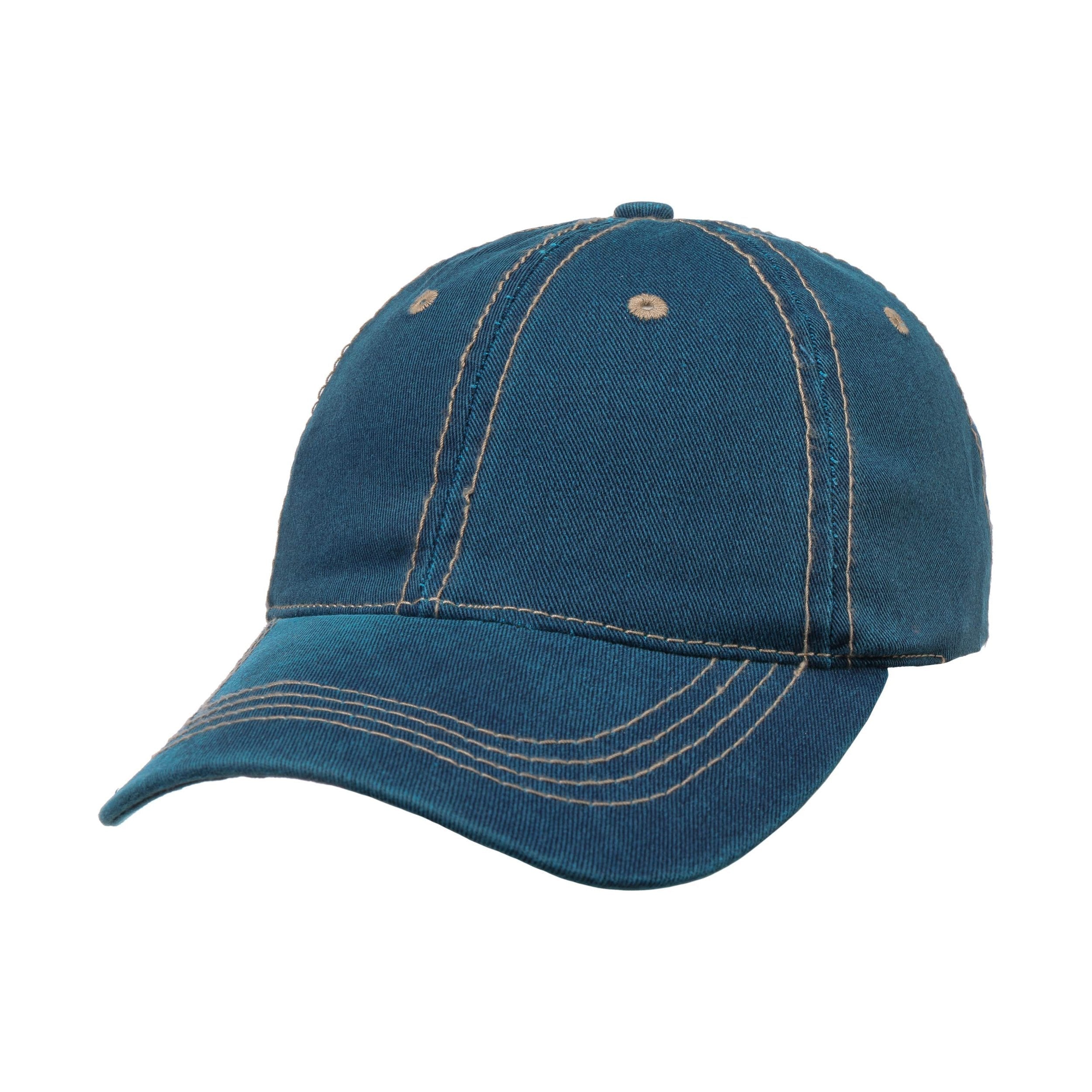 Washed Denim Baseball Cap