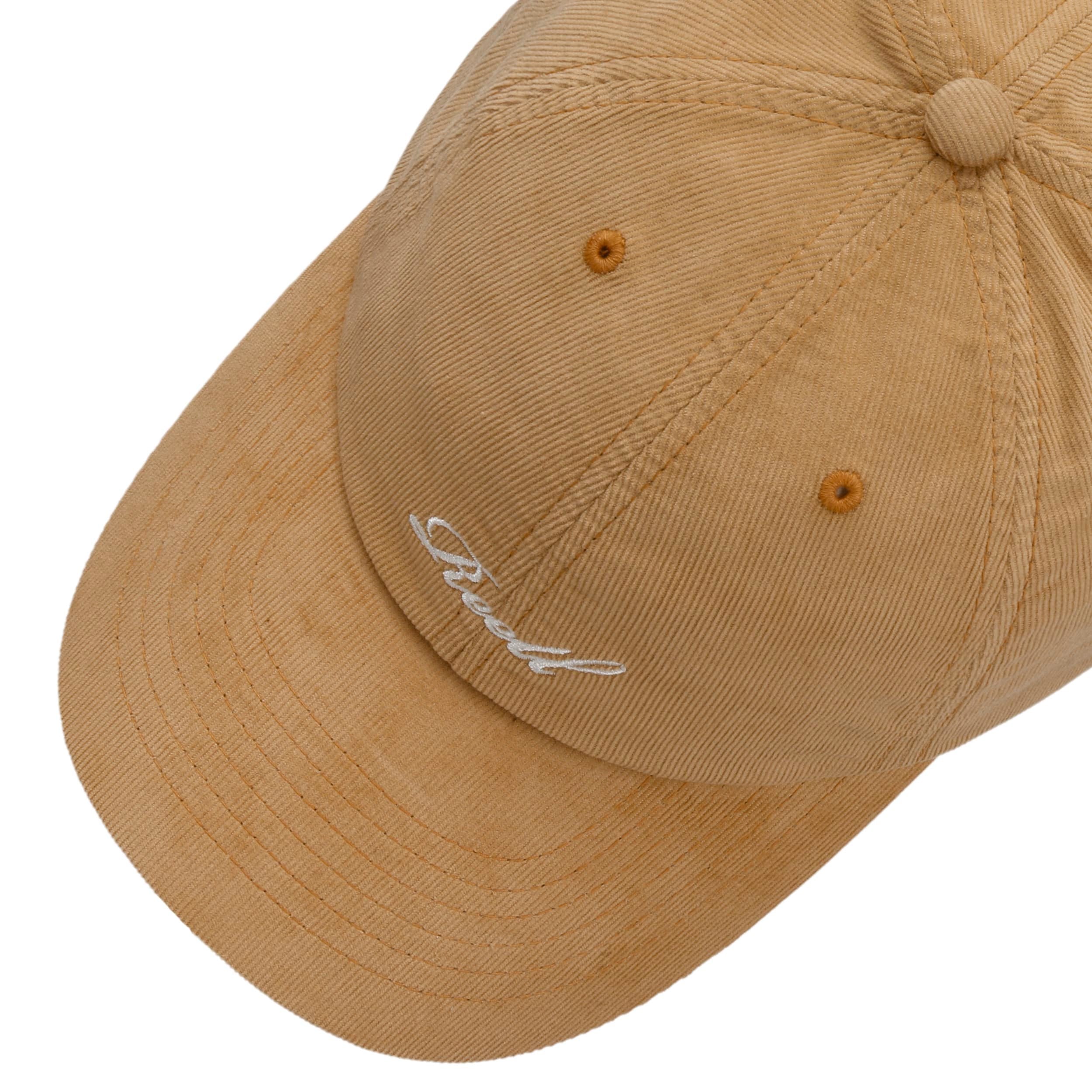 Single Script Corduroy Cap