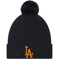 New Era Mens Los Angeles Dodgers MLB Team Pop Logo Cuffed Beanie - Navy