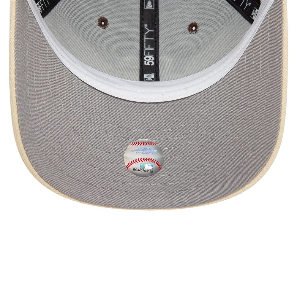 San Francisco Giants MLB Team Wings Dark Brown 59FIFTY Fitted Cap