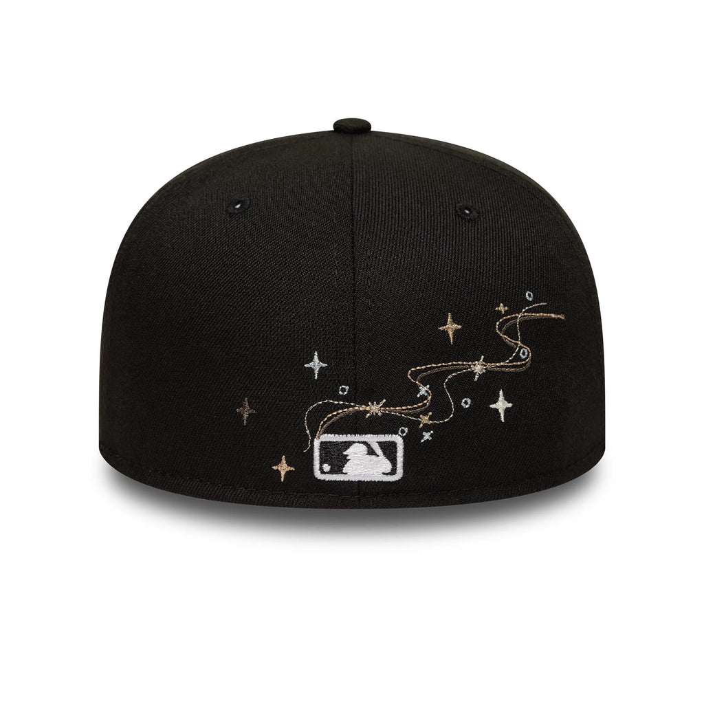 Chicago White Sox MLB Zodiac Black 59FIFTY Fitted Cap
