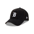 Tigers MLB Snow Wash Cord Black 59FORTY A-Frame Fitted Cap