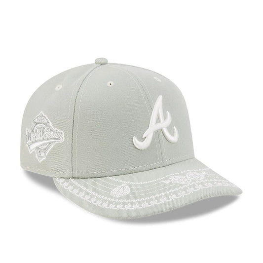 Atlanta Braves MLB Fathers Day Pastel Green 59FIFTY Fitted Cap