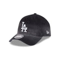 Dodgers MLB Washed Denim Black 9FORTY A-Frame Unstructured Adjustable Cap