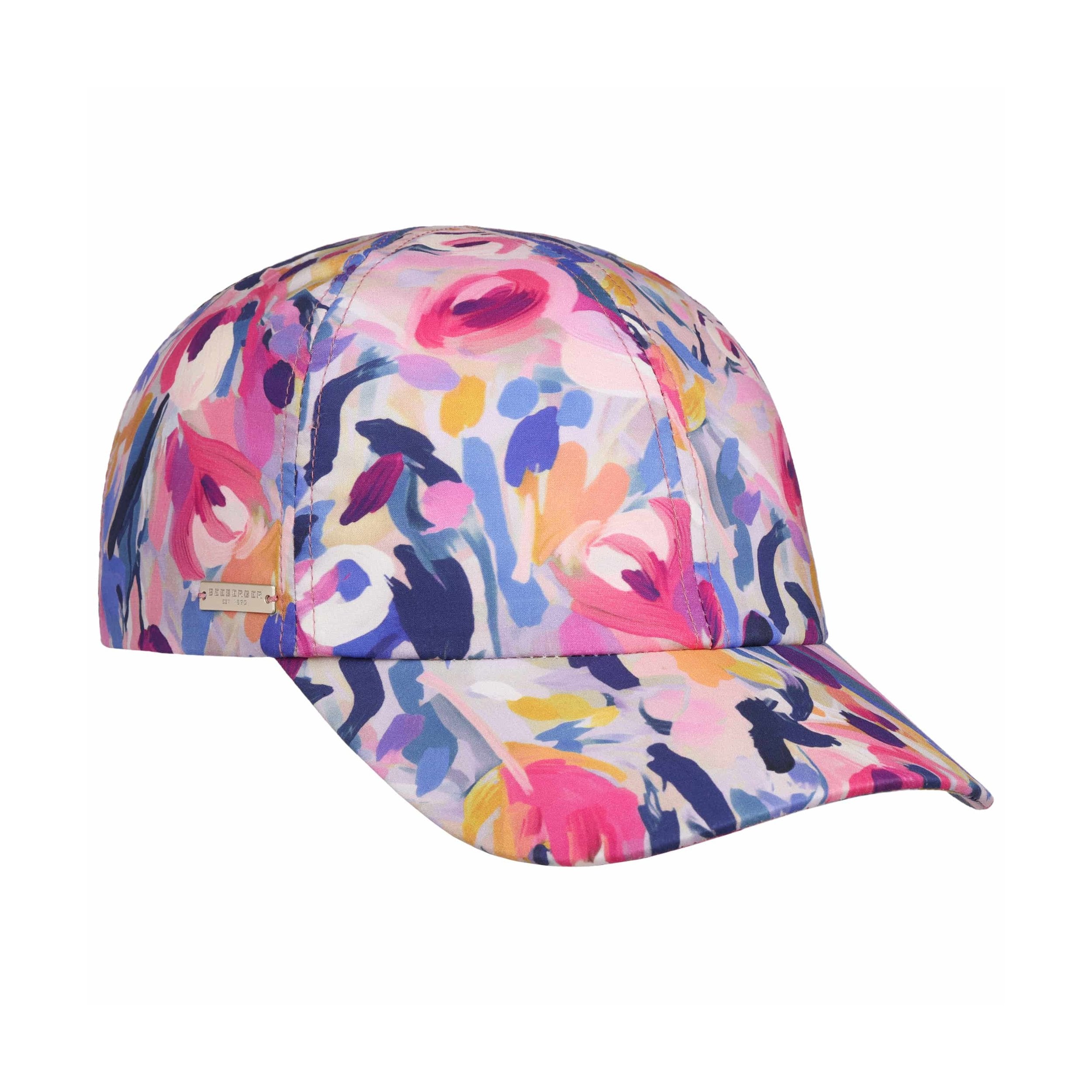 Soft Flower Print Cap