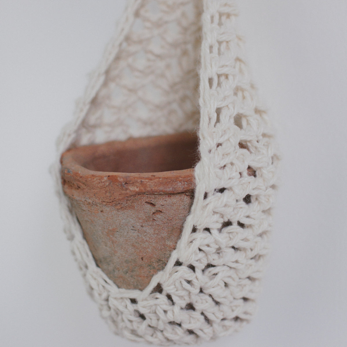 Crochet Hanging Basket Written Pattern, crochet plant hanging basket pattern, crochet pattern, crochet, Brunaticality